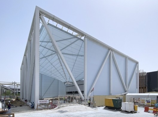 Pavilhão do Brasil na Expo Dubai 2020, Dubai, Emirados Árabes Unidos, 2020. Arquitetos José Paulo Gouvêa, Marta Moreira, Martin Benavidez e Milton Braga / Ben-Avid + JPG.ARQ + MMBB Arquitetos