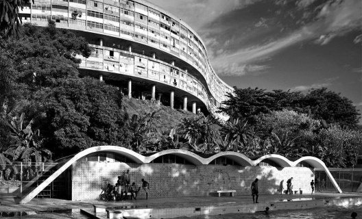 Conjunto Residencial Pedregulho, Rio de Janeiro, 1947-1958. Affonso Eduardo Reidy
