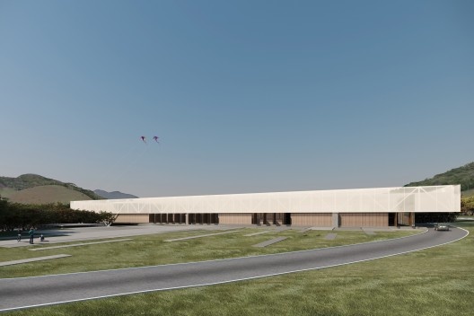 Maquete eletrônica - Centro Cultural de Eventos e Exposições de Nova Friburgo