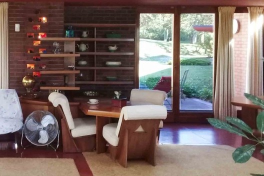 Cedar Rock State Park, residência de Lowell e Agnes Walter. Arquiteto Frank Lloyd Wright