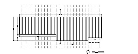 Cubierta, estructura del techo y piso de la casa