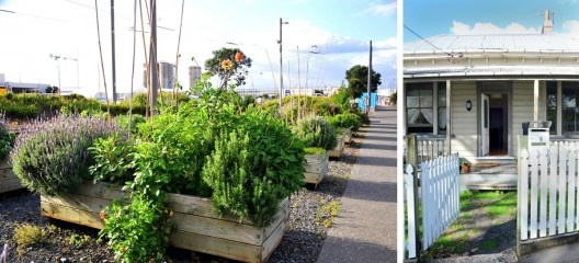 Hortas urbanas e portas de casas abertas para a rua são constantes na cidade, 2016