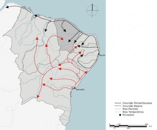 Os caminhos de ocupação do sertão nordestino