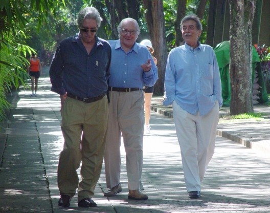 Pedro Paulo de Melo Saraiva, Fábio Penteado e Paulo Mendes da Rocha, 12 de abril de 2005