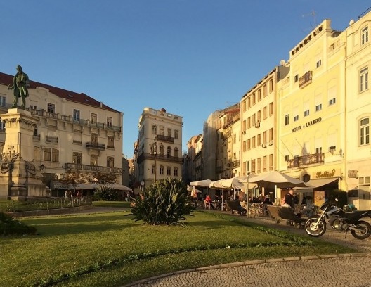 Largo da Portagem, final da Ferreira Borges, Coimbra