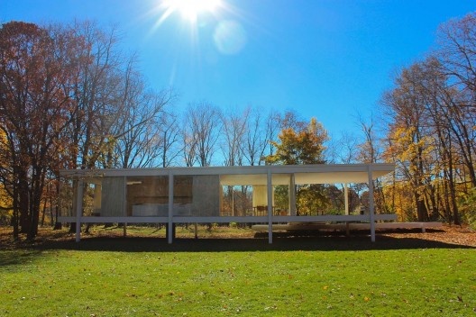 Farnsworth House: Face Norte