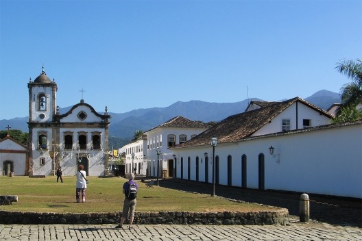 O bairro histórico de Paraty