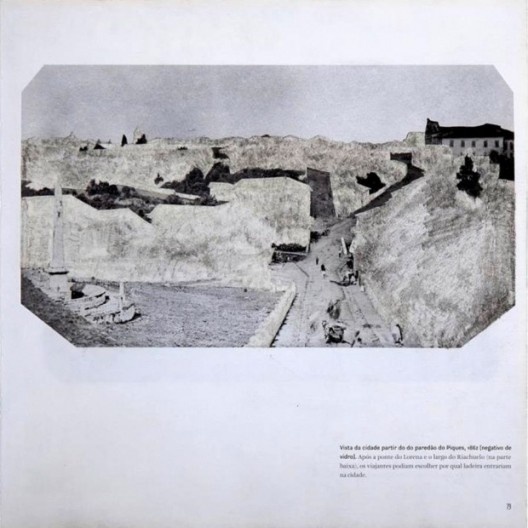 Intervenção em foto de Militão, exposição Apagamentos, Thiago Navas