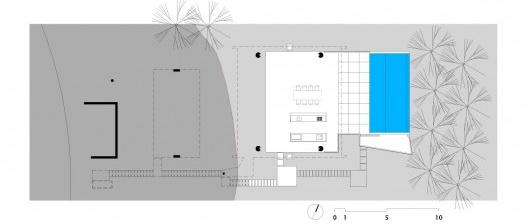 Casa Ubatuba II, plantas baixas, 2011-2012. Arquiteto Angelo Bucci / SPBR Arquitetos