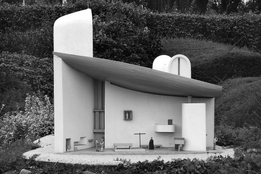 Capela de Ronchamp, 1950-1955. Arquiteto Le Corbusier