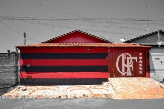 O morador flamenguista, arquitetura popular de Goiânia