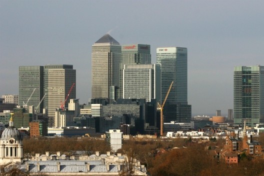 A revitalização das Docklands londrinas