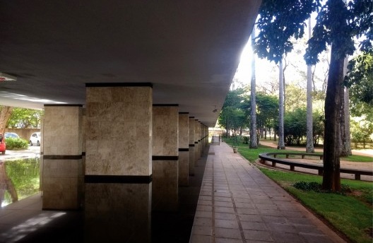 Detalhe da cidade-parque Brasília DF Brasil