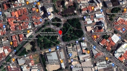 Situação atual da praça Portugal