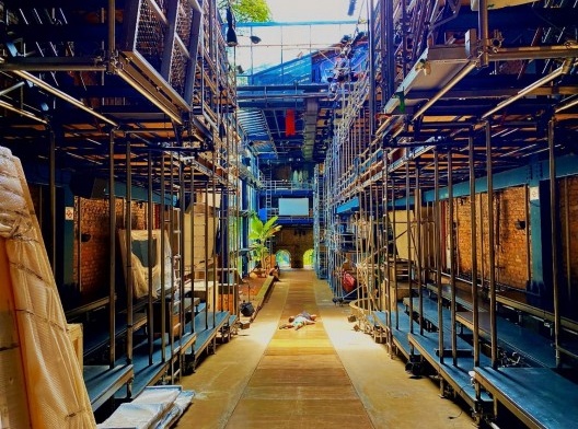 Um teatro aberto para o céu da cidade