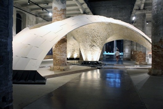 Estrutura ETH Zurich- pedra fresada com CNC