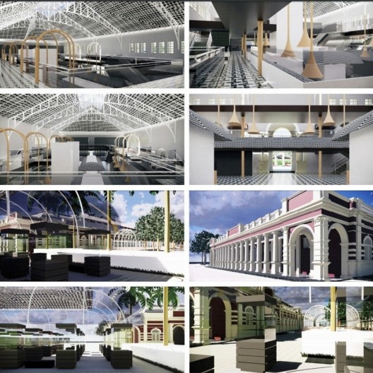 Mercado São Braz, maquete eletrônica da proposta da Prefeitura de Belém