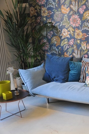 Fuori Saloni, Delta Salotti, Brera. Linha de sofás eco sustentáveis, inteiramente produzidos com materiais naturais e design exclusivo