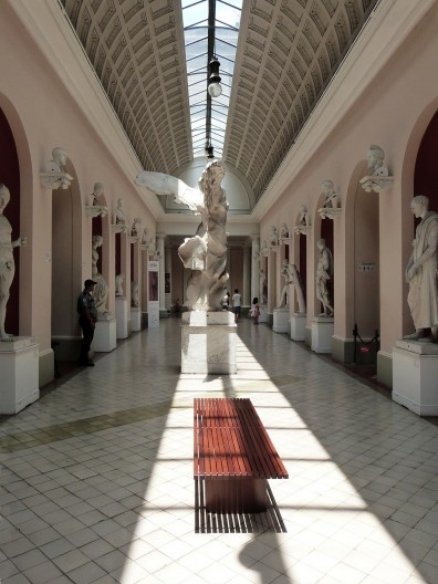 Vitória de Samotracia, cópia em tamanho natural, Museu de Belas Artes