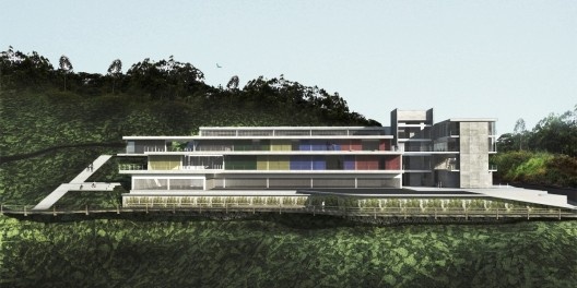 Unidade Central de Triagem – UCT, desenho integrado à paisagem, estudante Arthur Eduardo Becker Lins