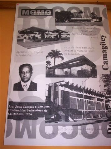 Arq. Juan Ramos (1930-2007) y ejemplos de su obra construida en Camagüey
