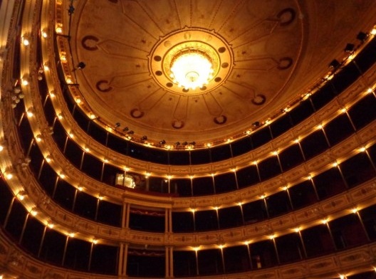 Sala principal do Teatro Solís, nov. 2013
