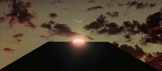 Fotograma de 2001 Uma Odisseia no Espaço, direção de Stanley Kubrick