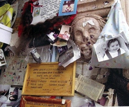 Ex-votos do Santuario del Niño de Atocha, Zacatecas, México, 2007