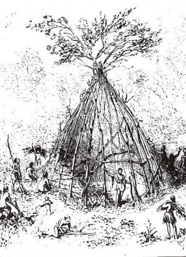 Cabana Primitiva para Viollet-le-Duc