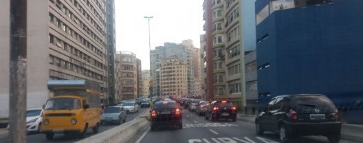 Placas de sinalização, São Paulo, março de 2016