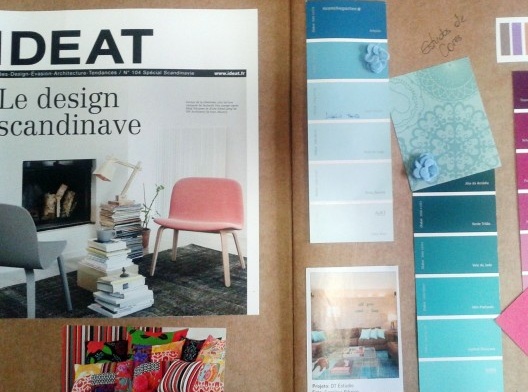 Moodboard, processo criativo desenvolvido para projeto de interiores
