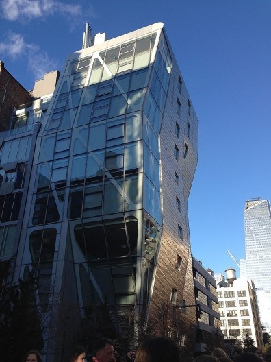 Novos prédios vizinhos ao High Line, Chelsea, Nova York, jan. 2017