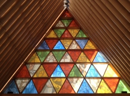 Cardboard Cathedral, do arquiteto Shigeru Ban