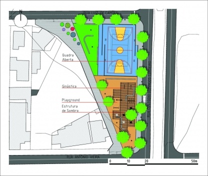 Planta Praça da Luz