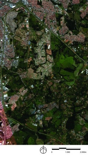 Delimitação da Área de Estudo.