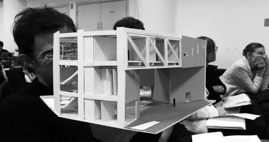 Projeto, maquete, alunos B. Valente e L. Nogueira, primeiro semestre de 2016