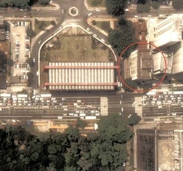 Aerofotogrametria, com Masp e localização do anexo