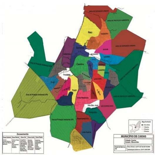 Bairros de Caxias MA
