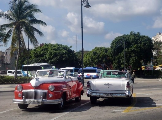 Carros de Havana, janeiro 2015