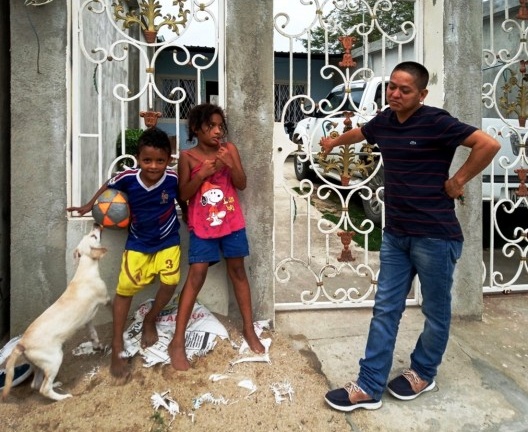 Moradores de Huaquillas, Equador