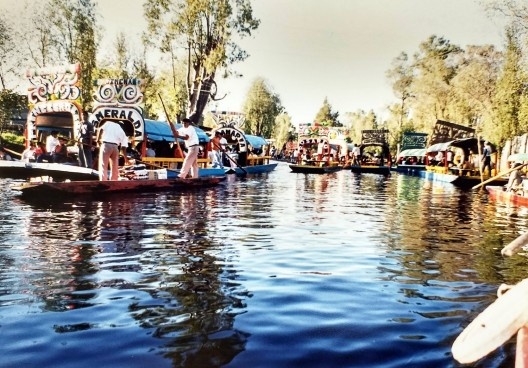 Canais de Xochimilco, Cidade do México, 2004