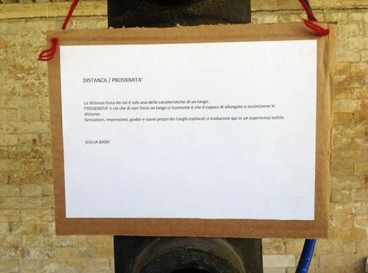 Giulia Bassi – Distância/proximidade