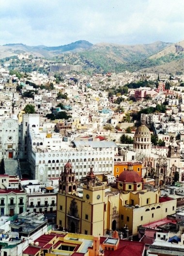Guanajuato, vista geral da cidade, 2001