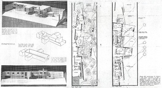 Propostas elaboradas por Gio Ponti publicadas na revista Dommus