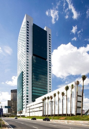 Edifício Eldorado Business Tower, projeto do escritório Aflalo & Gasperini Arquitetos