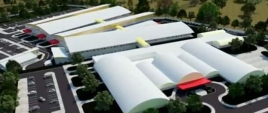 Imagem da maquete eletrônica do Hospital da Criança em Maringá