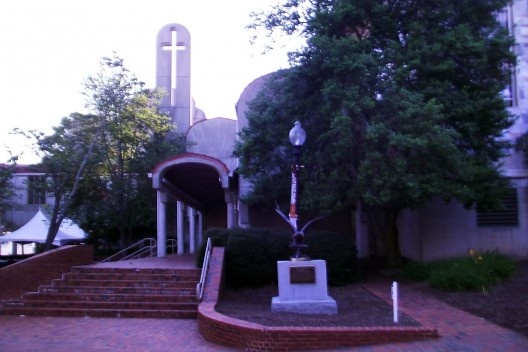 Cannon Chapel, entrada sudoeste
