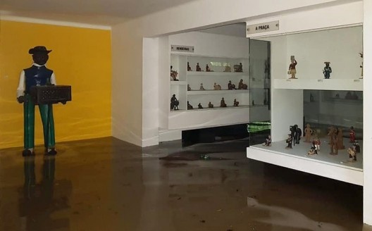 Alagamento da sede do Museu Casa do Pontal, Estrada do Pontal, Recreio dos Bandeirantes, Rio de Janeiro