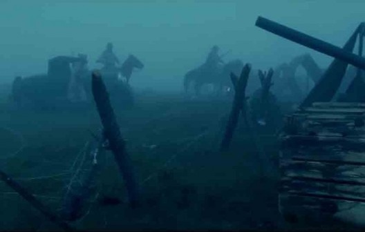 Cena do filme Chatô, o Rei do Brasil, direção de Guilherme Fontes