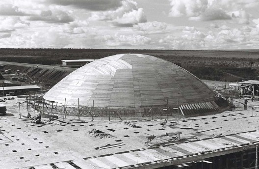 Figura 8: Fôrma da cúpula do Senado